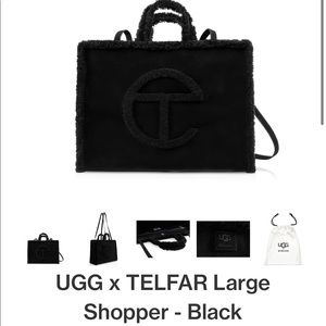 UGG X TELFAR “Large Shopper Bag” Brand new in original bags and box, never worn